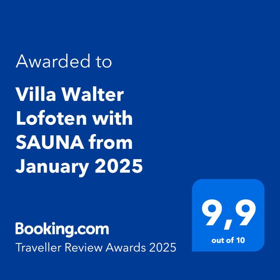 Villa Walter Lofoten With Sauna Kvalnes  Экстерьер фото